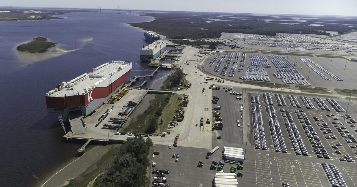 Brunswick es ahora el principal puerto del país para carga Roll-on/Roll-off