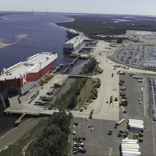 Brunswick es ahora el principal puerto del país para carga Roll-on/Roll-off