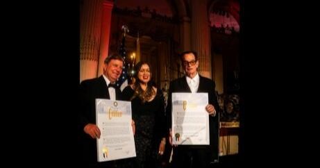Joe Bogdanovich recibe el Premio Internacional al Logro de la AFJ en Nueva York