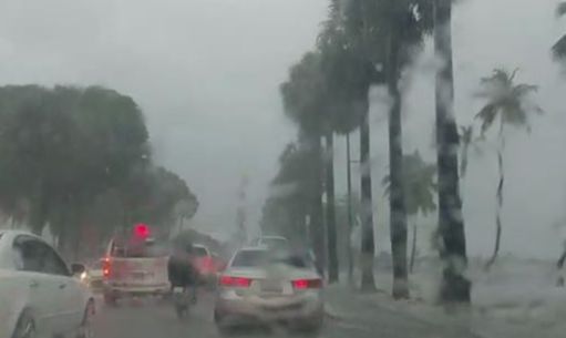 Onamet: Aguaceros moderados a fuertes con tormentas eléctricas por onda tropical