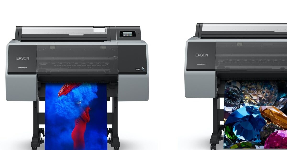 Epson presenta nuevos modelos de impresoras de gran formato SureColor Serie P, diseñadas para fotografía profesional, obras de arte y diseño gráfico