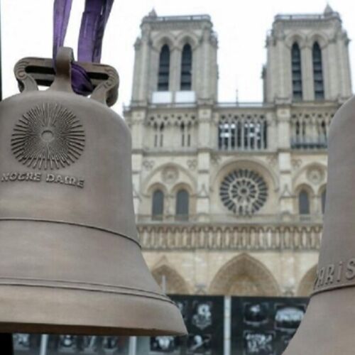 Notre Dame suena sus campanas por primera vez tras el incendio