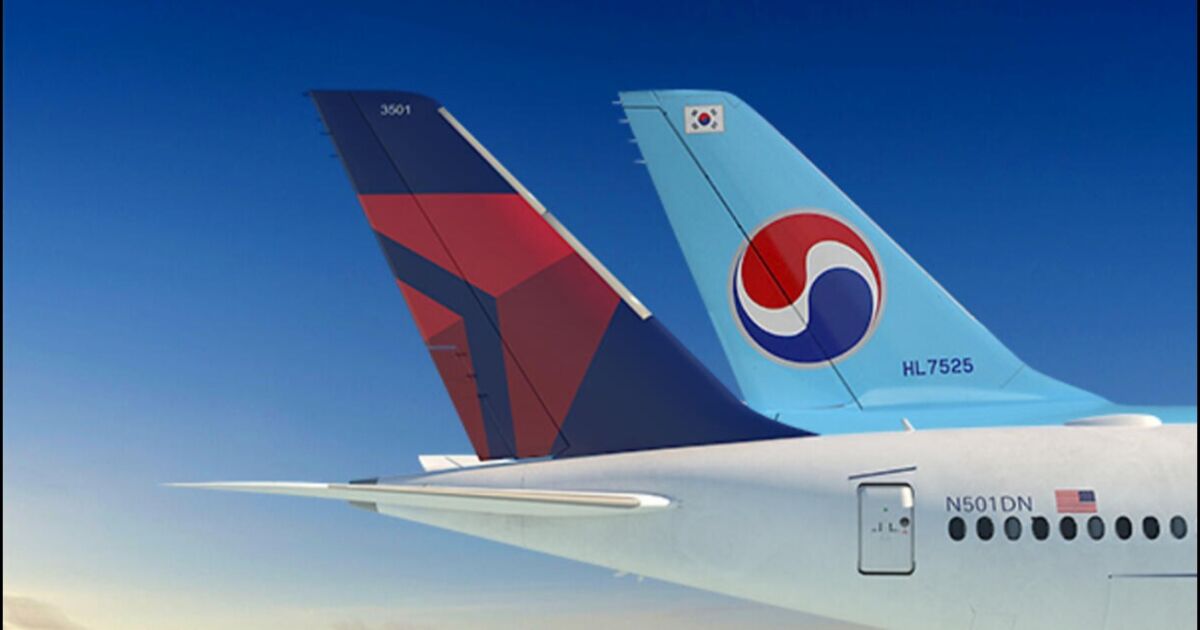 Adquieren Delta y Korean Air 25% de WestJet para fortalecer su red global