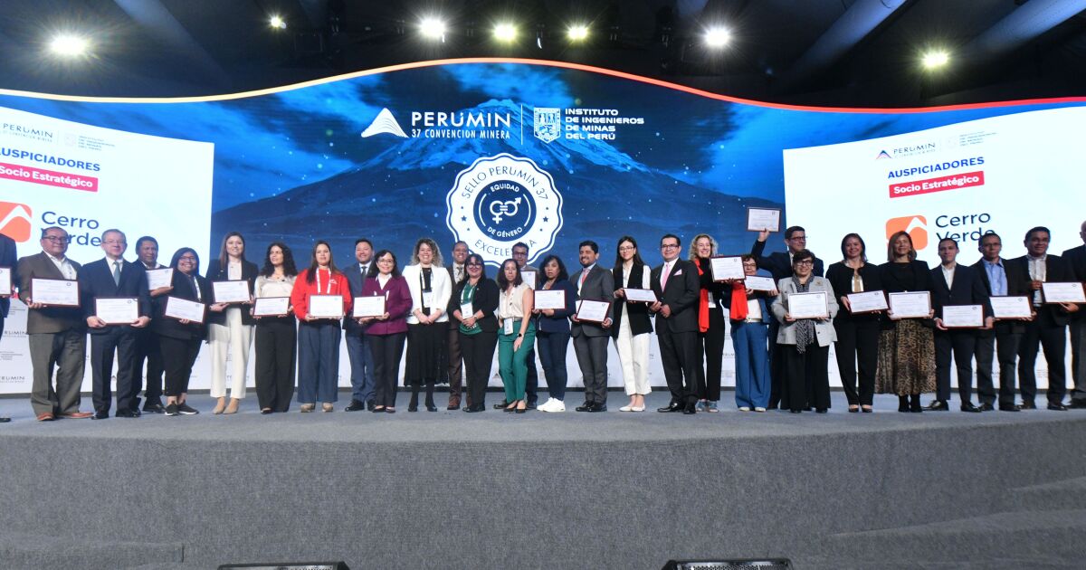 24 empresas reciben el Sello PERUMIN de Excelencia por transformar la minería con equidad