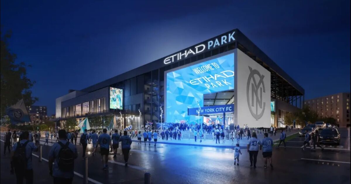 El nuevo estadio del New York City Football Club NYCFC se llamará Etihad Park