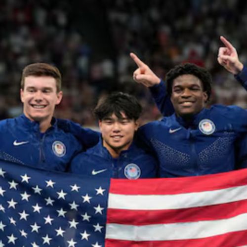 Equipo Georgiano gana medalla en final de gimnasia por equipos en París 2024