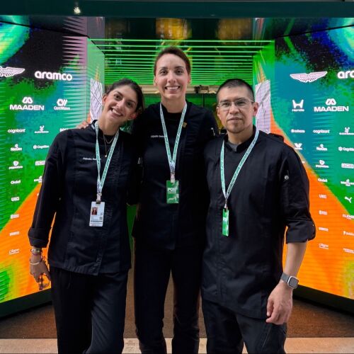 Cotoa llevó la gastronomía ecuatoriana a la Fórmula 1