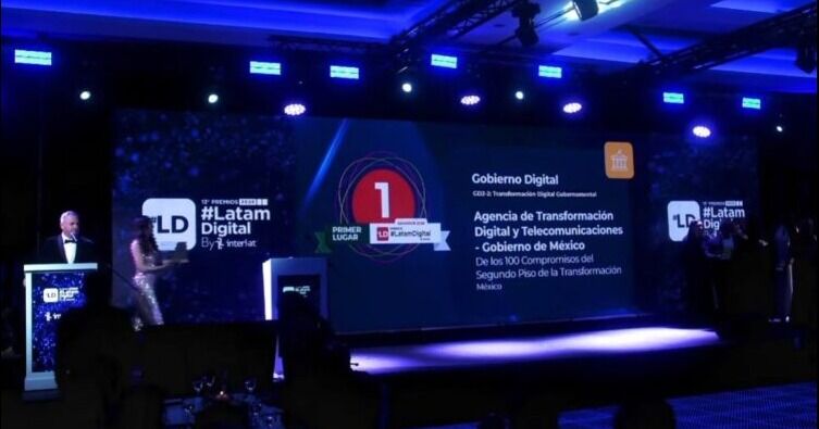 Gobierno de México obtiene primer lugar en Transformación Digital Gubernamental en Premios Latam Digital 2026