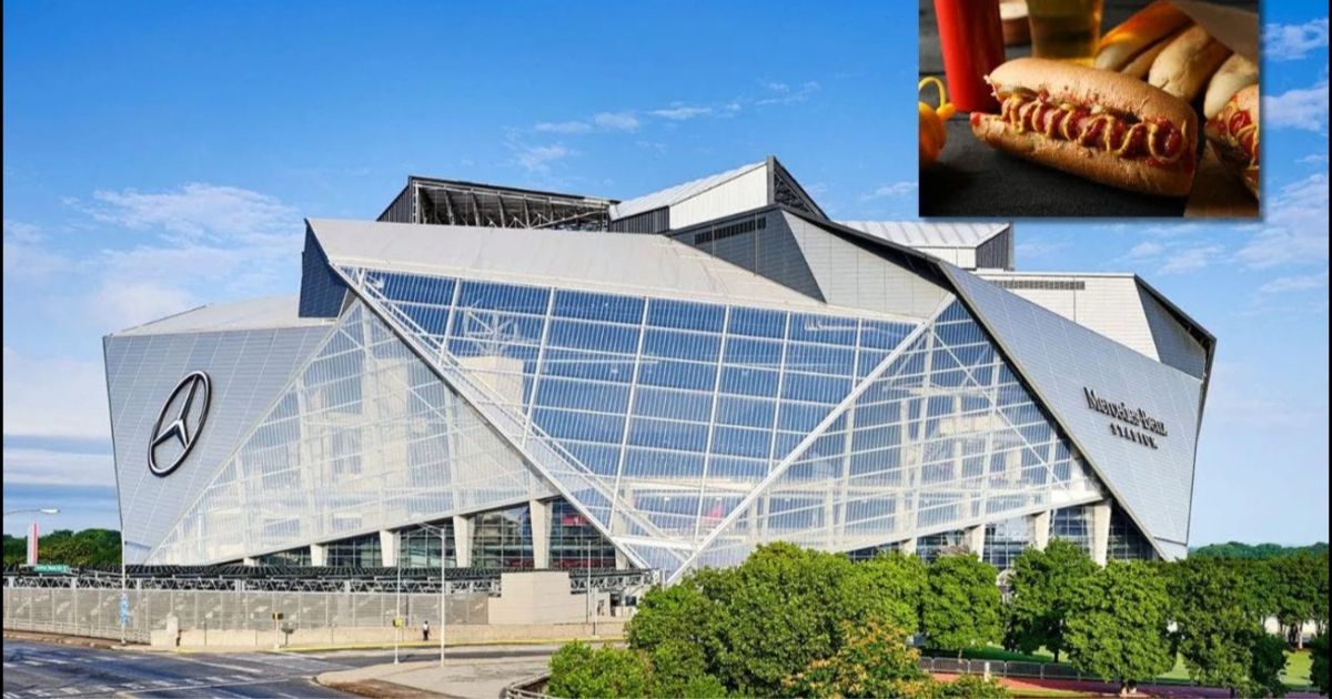 El estadio Mercedes-Benz fue nombrado uno de los mejores estadios de la NFL por su gastronomía