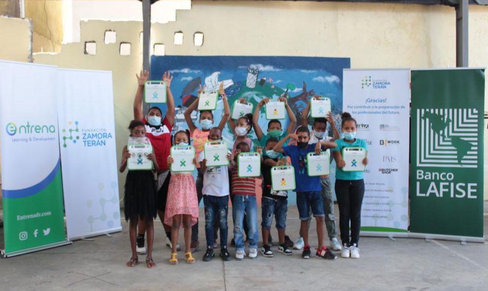 Banco LAFISE apoya la educación de 90 niños en Villas Agrícolas