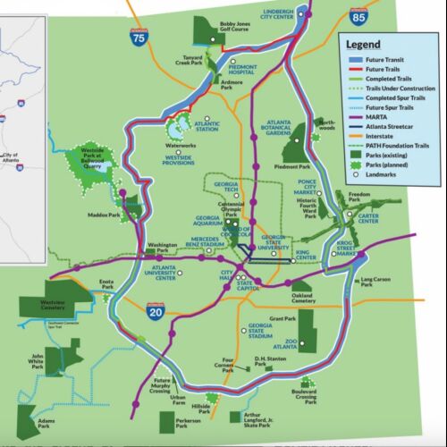 El estudio de preservación histórica de Atlanta Beltline comenzará a principios de 2025