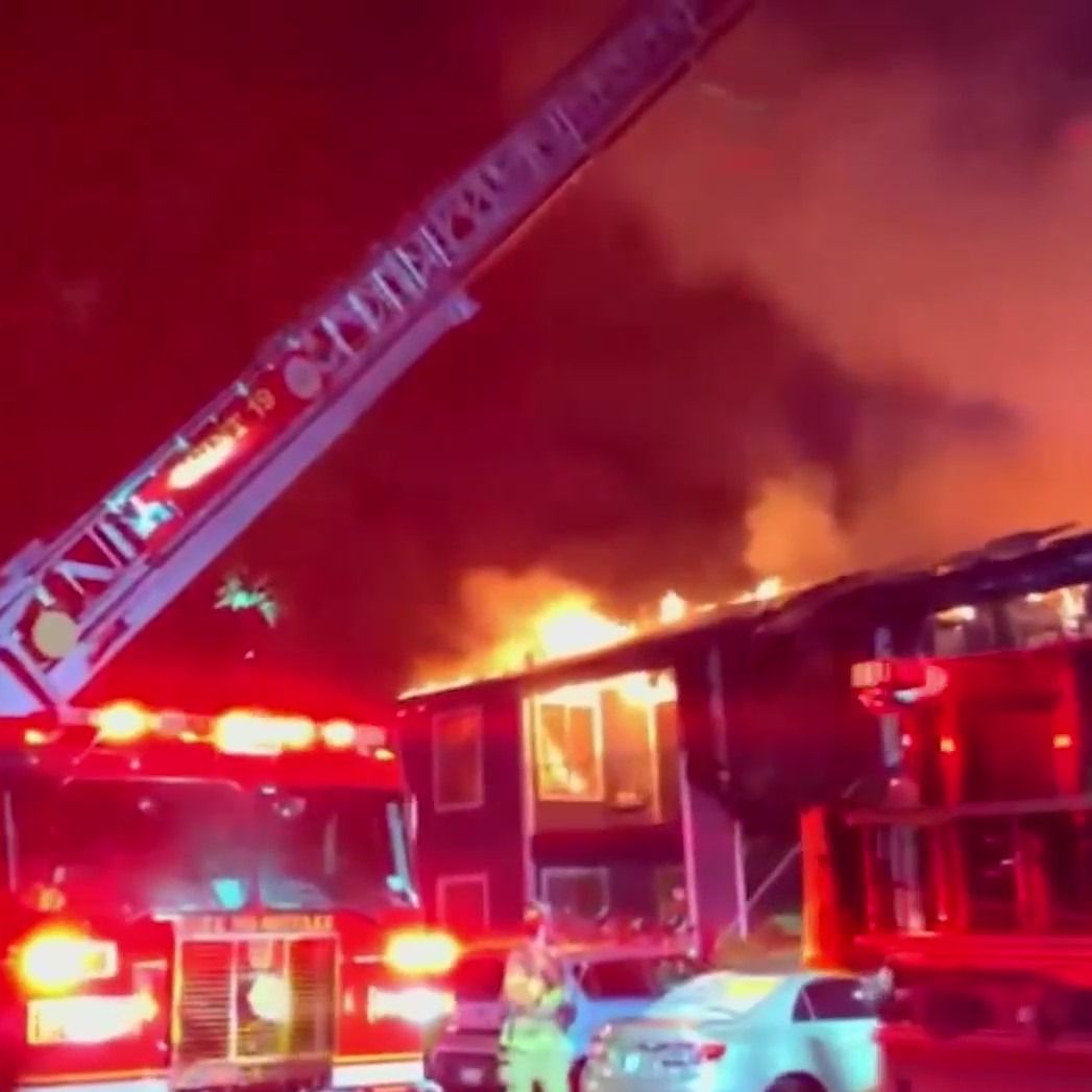 Incendio destruye 10 apartamentos en Doraville