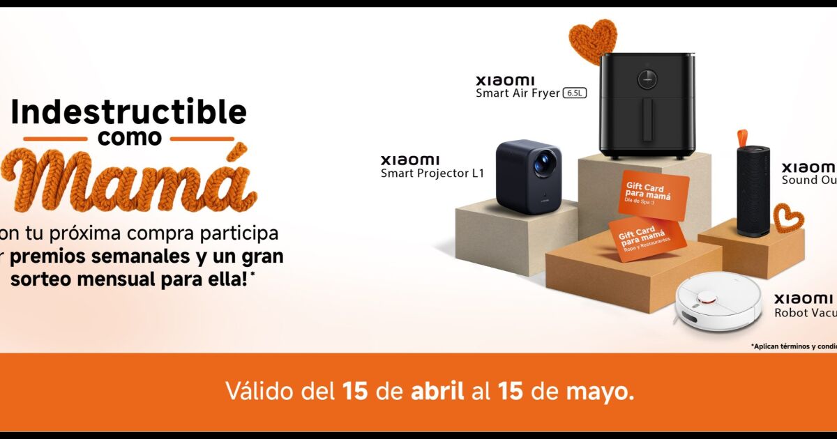 Xiaomi celebra el Día de la Madre con premios diarios y  experiencias para consentir a mamá