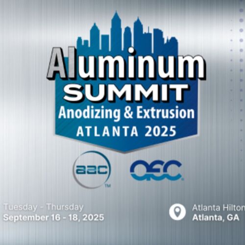 La Cumbre del Aluminio 2025 se celebrará en Atlanta este otoño