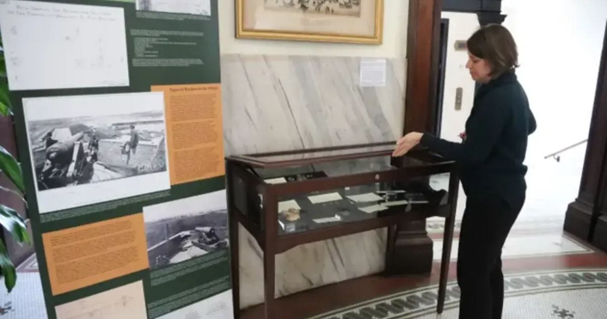 Exhibición del Ayuntamiento de Savannah muestra el proyecto arqueológico de Fort Pulaski