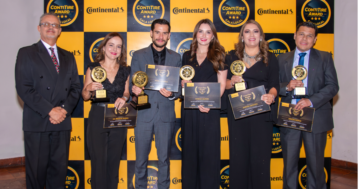 Continental Tire Andina realizó los de Conti Tires Award 2023 que reconoce la excelencia de sus colaboradores