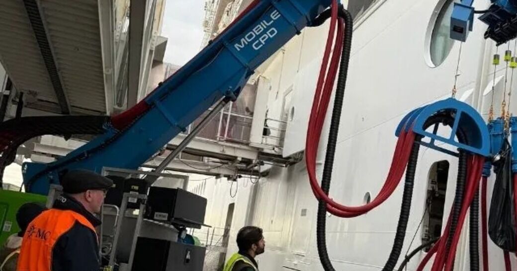 MSC: Primera conexión en tierra en Nueva York con el MSC Meraviglia