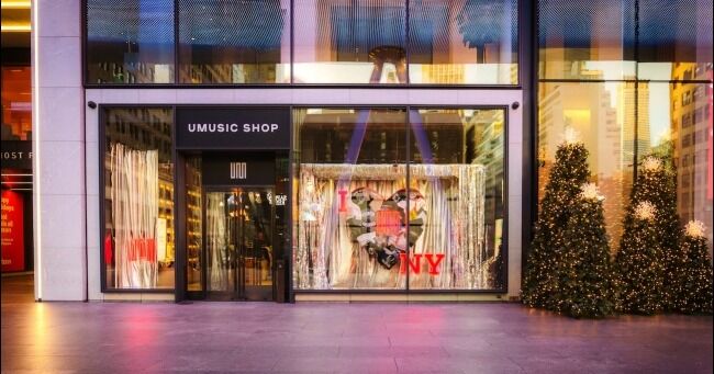 UMG se asocia con la empresa hotelera UMusic para abrir tiendas en Nueva York y Londres