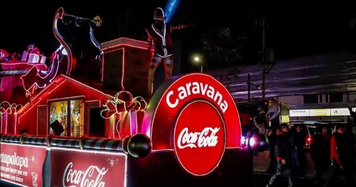 Esta es la fecha, hora y la ruta por donde pasará la Caravana CocaCola