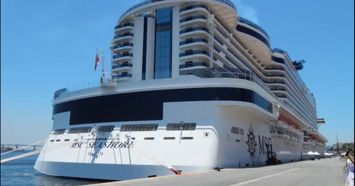 El MSC Seashore se reubicará en Port Miami a finales de 2027