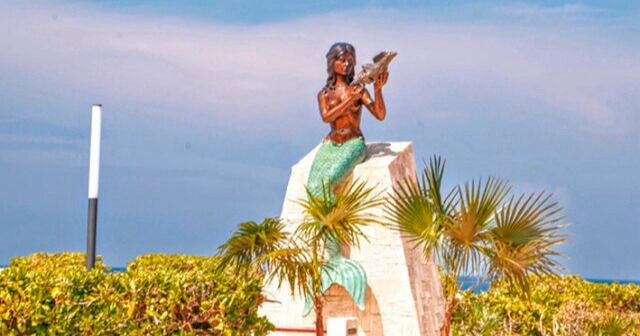 Isla Mujeres: escultura en malecón es el nuevo atractivo turístico