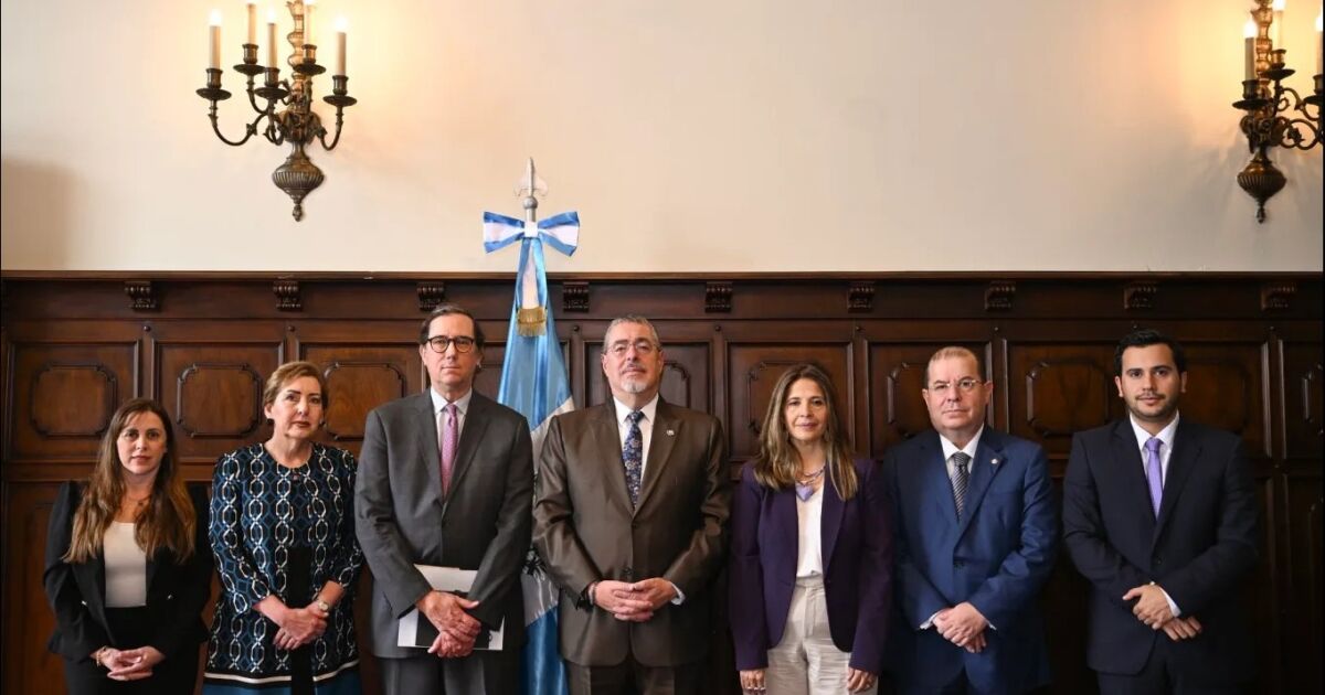 Presidente Bernardo Arévalo se reúne con misión de la OEA que dará seguimiento a elecciones del 2026