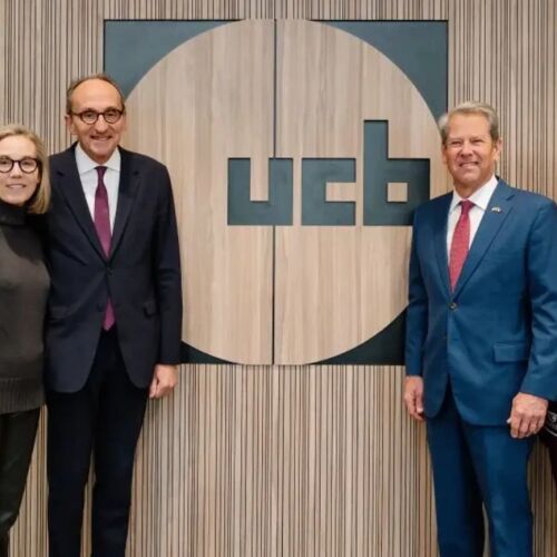 Inversión histórica de UCB en Georgia: $2 mil millones y 330 nuevos empleos de alta tecnología