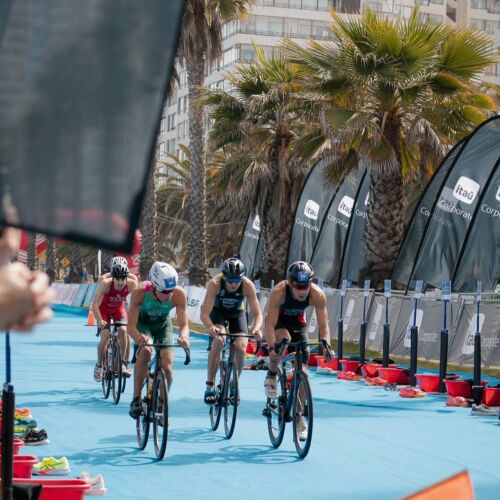 Chile logró el «1-2» en Triatlón Internacional desarrollado en Viña del Mar