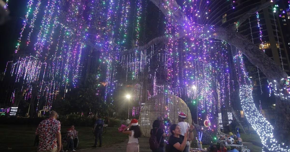 Alcaldía de Panamá: alumbrado de Navidad será del 3 de diciembre hasta 6 de enero