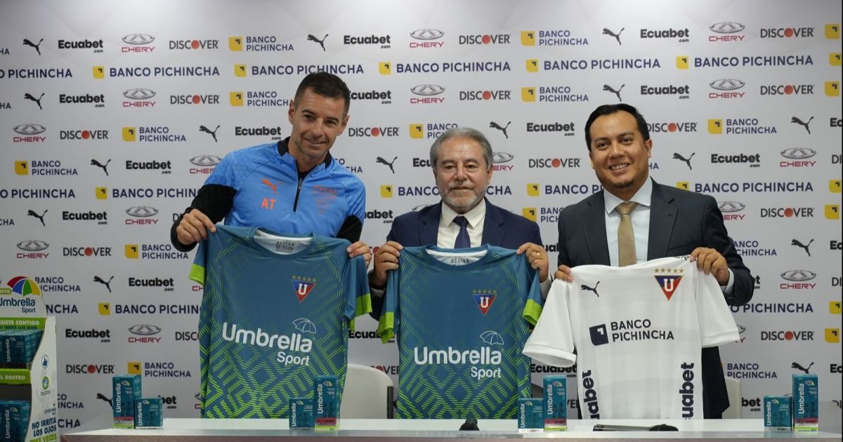 Umbrella y Club Liga Deportiva Universitaria se unen en pro de la salud y el deporte ecuatoriano.