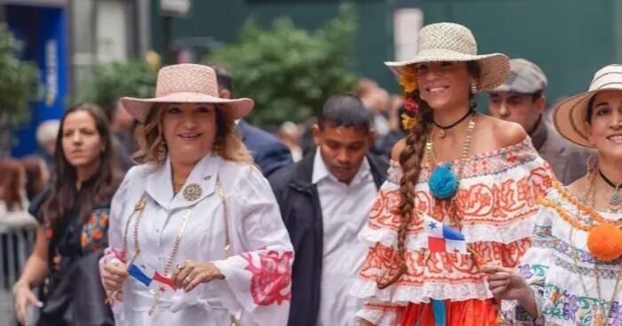 Panamá deslumbra en la Quinta Avenida en el Desfile de la Hispanidad