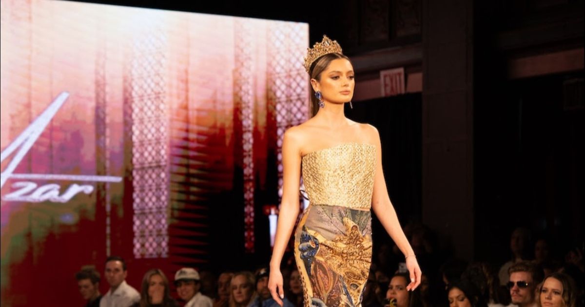 Paola Ruiz, primera modelo con labio leporino en desfilar en la New York Fashion Week