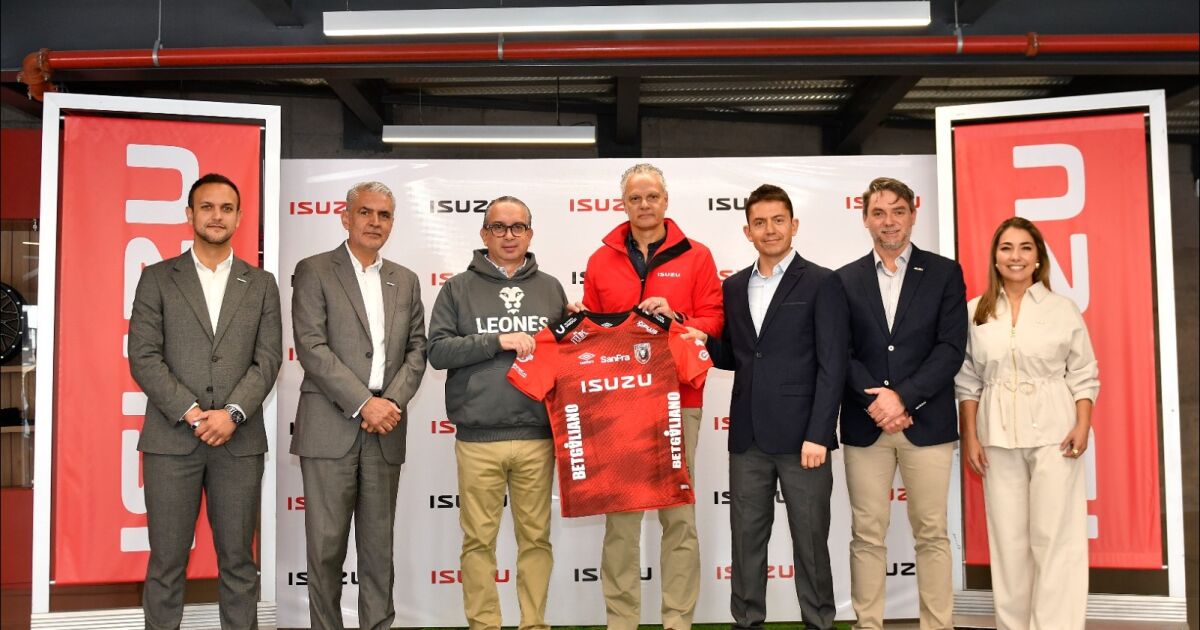 Isuzu firma como auspiciante principal de Leones Fútbol Club para la temporada 2026