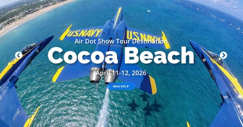 Los Blue Angels se preparan para sobrevolar Cocoa Beach del 11 al 12 de abril para un espectáculo aéreo histórico que honra el 250.º aniversario de Estados Unidos