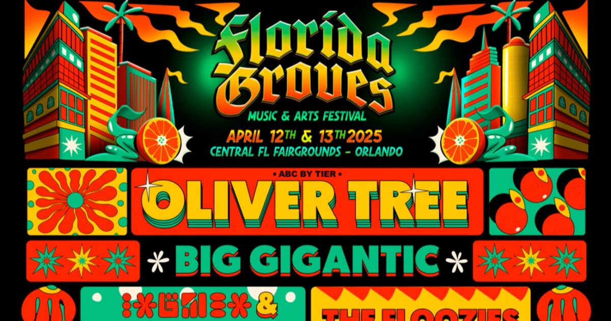 El Festival de Música Florida Groves 2025 presenta la programación de la Fase 1 y el lanzamiento de la venta de entradas