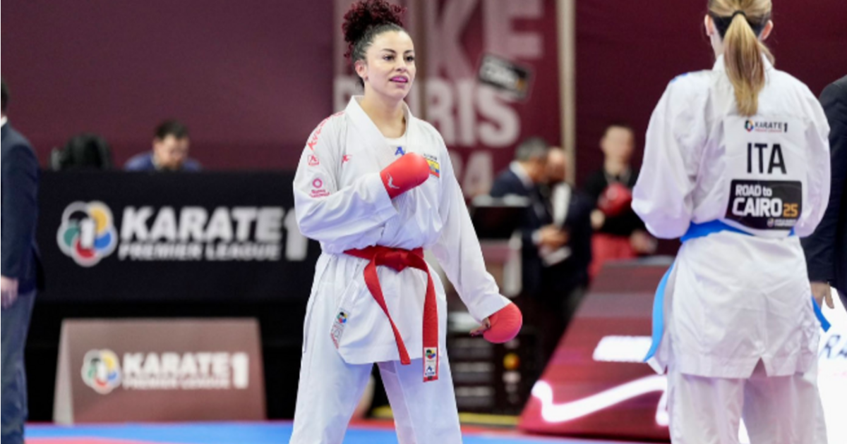 En el top 5 del mundo en karate se posicionó la karateca Jacqueline Factos