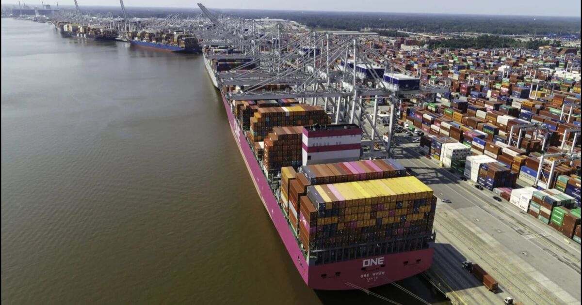 Crecimiento récord del puerto de Savannah impulsa la participación de mercado de la costa este