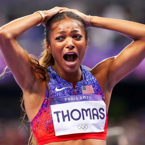 Gabby Thomas gana medalla de oro en los 200 metros femeninos en los Juegos Olímpicos de París