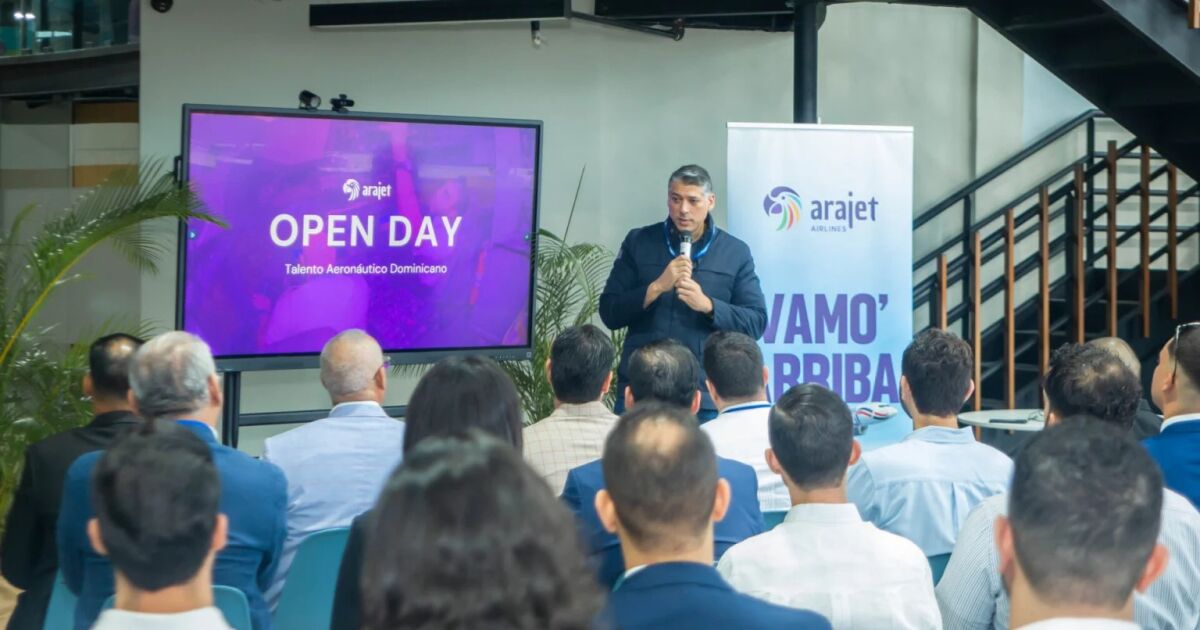 Arajet impulsa el talento dominicano con jornada de captación en el sector aviación