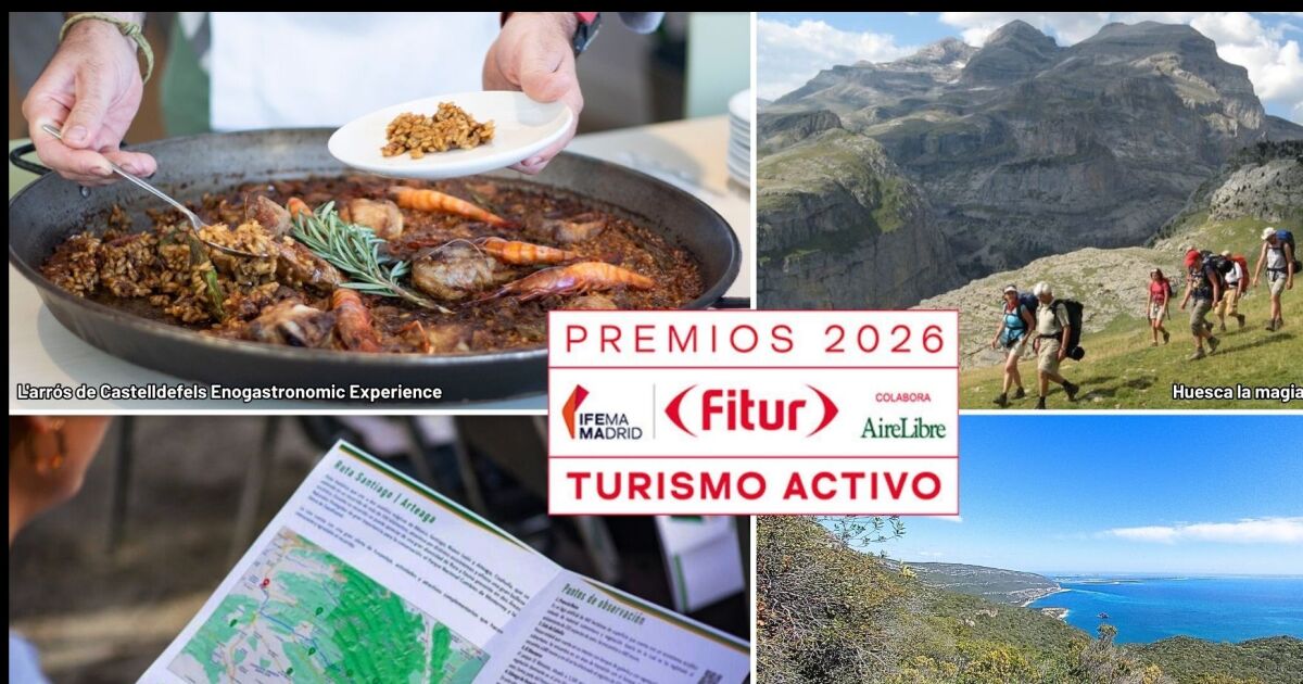 Los Premios FITUR al Turismo Activo anuncian las cuatro iniciativas ganadoras en su XXXI edición