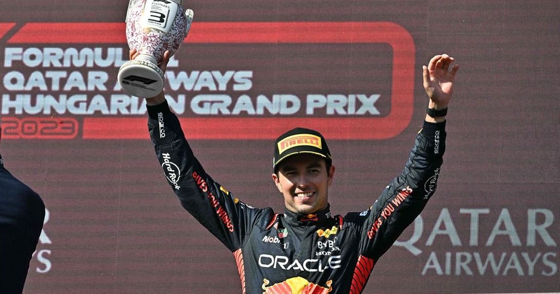 Tercer lugar para el mexicano Sergio Pérez en el Gran Premio de Hungría