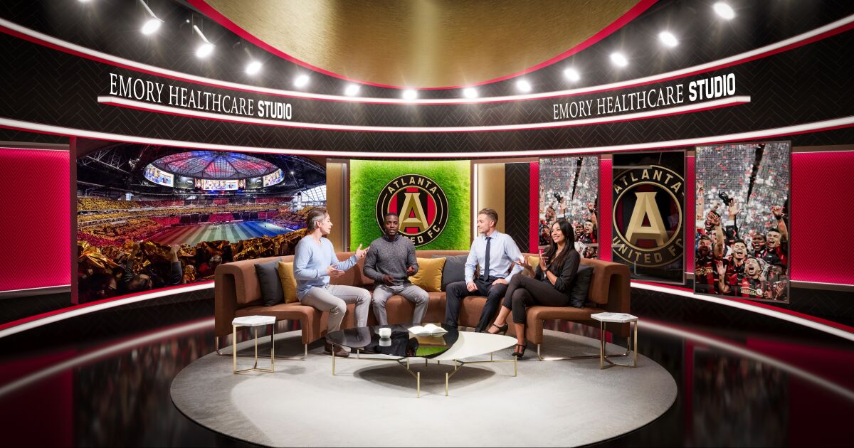 Atlanta United presenta nuevas representaciones para Emory Healthcare Studio