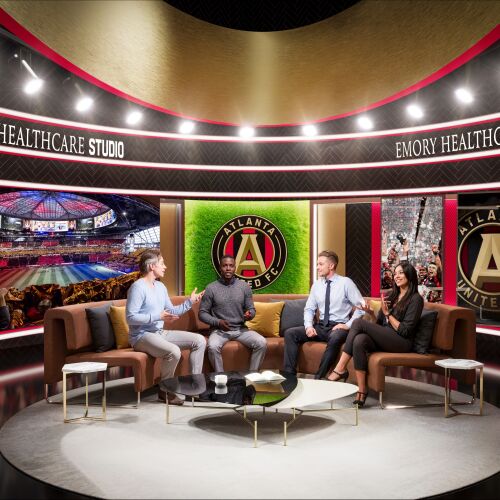 Atlanta United presenta nuevas representaciones para Emory Healthcare Studio