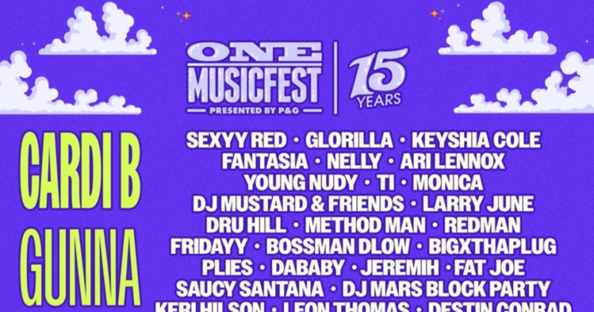 ONE Musicfest anuncia el cartel del evento en Piedmont Park