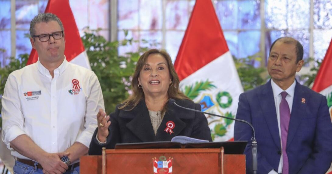 Dina Boluarte reitera llamado al diálogo a mineros ilegales: "Trabajemos unidos"