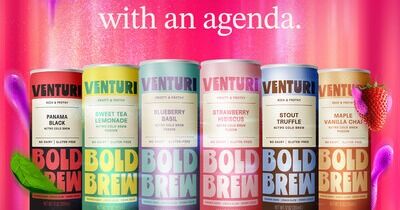 Venturi Bold Brew desafía las bebidas de café cargadas de azúcar con un café frío nitro más limpio.