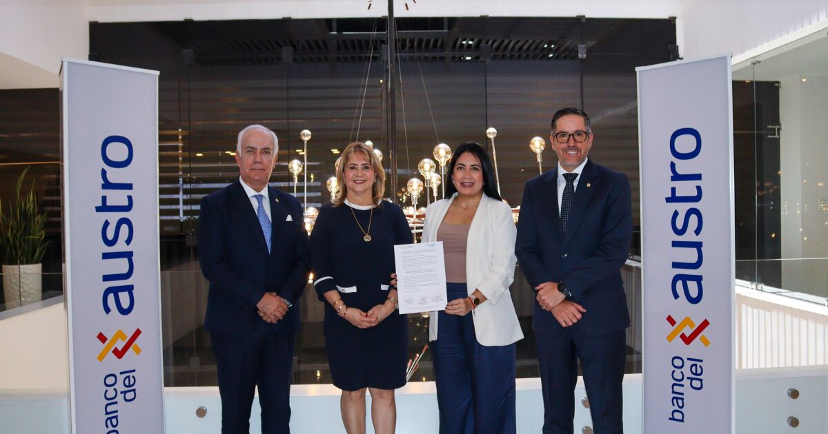 Nueva alianza entre CFN y Banco del Austro impulsa el  financiamiento productivo