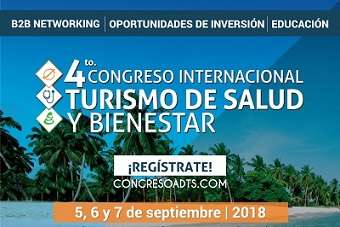 4to Congreso Internacional de Turismo de Salud y Bienestar: Del 5 al 7 de septiembre