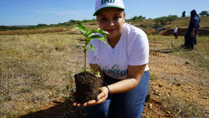 ISM realiza jornada de reforestación en Santiago Rodríguez
