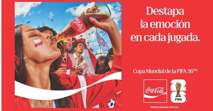 Coca-Cola presenta su comercial como patrocinador oficial del Mundial de la FIFA 2026